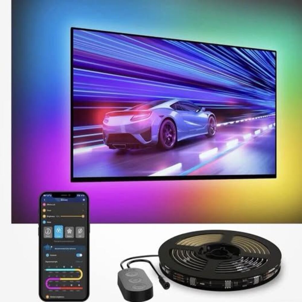 Govee TV LED Backlight,RGBIC Smart LED Strip Lights for 70-80 inch TVs
$45